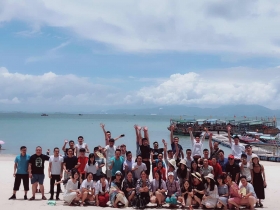 2018年廈季旅游團隊合影