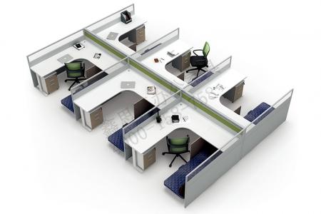 辦公屏風(fēng)卡位P-58