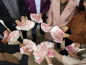 公司經理年底分紅